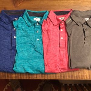 4 Cremieux Polo Shirts